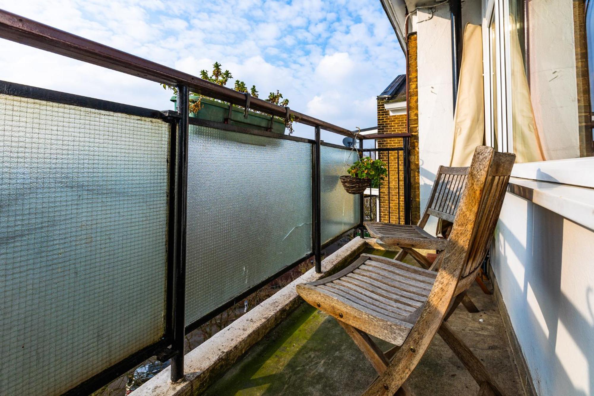 伦敦2Br Balcony, Battersea, 5Min Clapham Junction St公寓 外观 照片