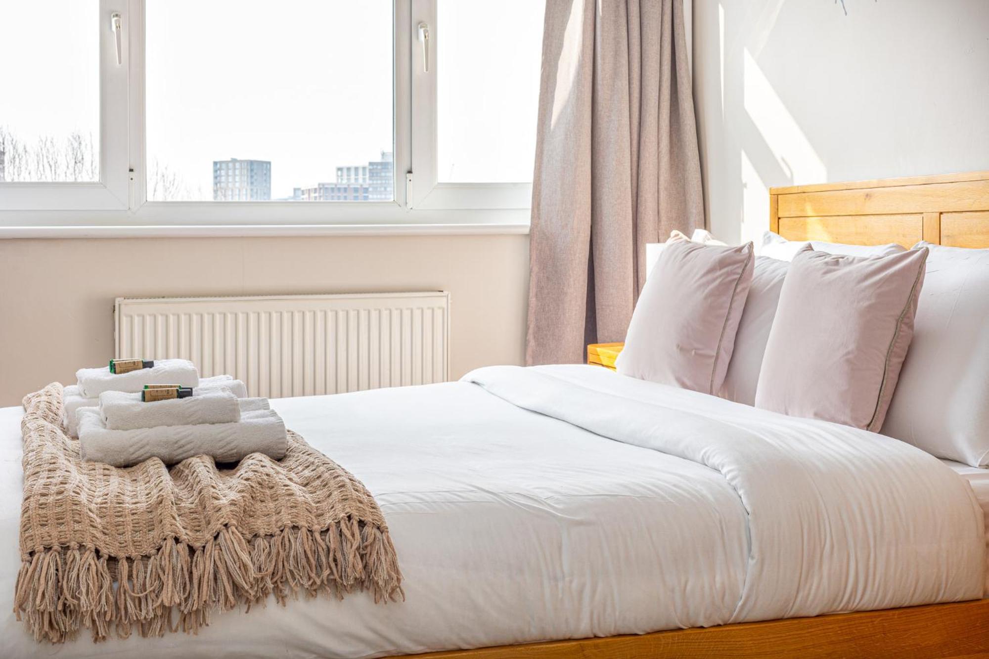 伦敦2Br Balcony, Battersea, 5Min Clapham Junction St公寓 外观 照片