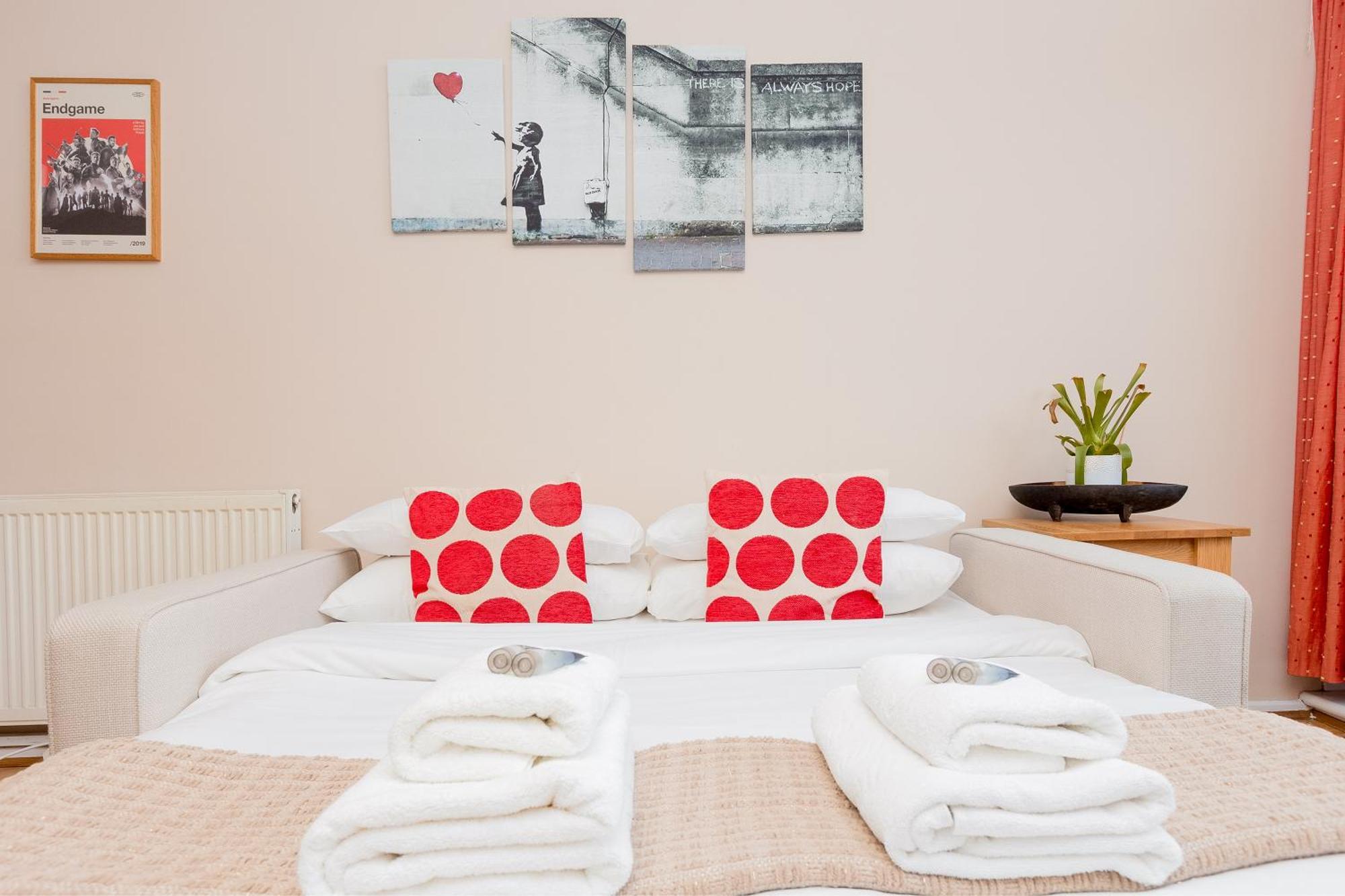 伦敦2Br Balcony, Battersea, 5Min Clapham Junction St公寓 外观 照片